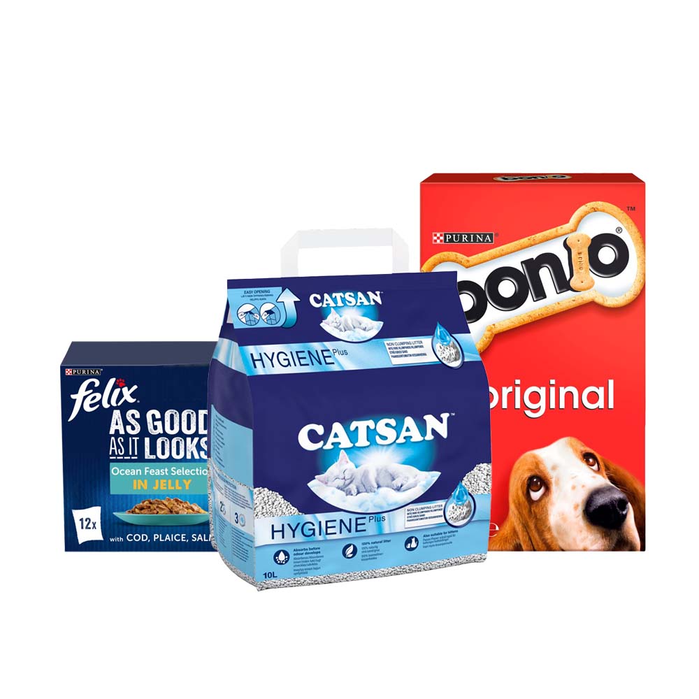 animal food banner